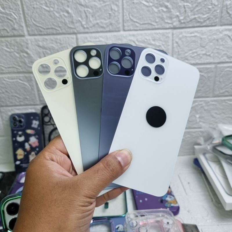 Apple iPhone Rear Back Glass Panel Big Camera Hole (Laser Ready) Wholesale