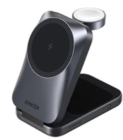 Anker 3-in-1 25W Tri-Fold Air-Cooled Wireless Charger