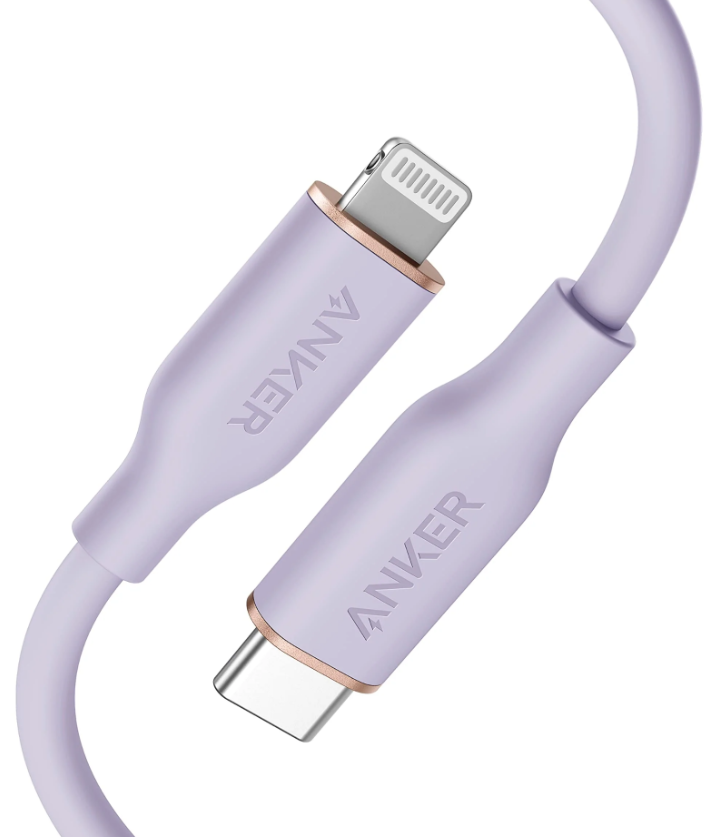 Anker 641 USB-C to Lightning Cable (Flow, Silicone)