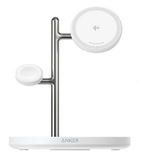 Anker MagGo 15W 3-in-1 Wireless Charger qi2